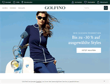 Tablet Screenshot of golfino.com